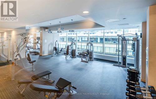 3809 - 55 Bremner Boulevard, Toronto (Waterfront Communities), ON - Indoor Photo Showing Gym Room