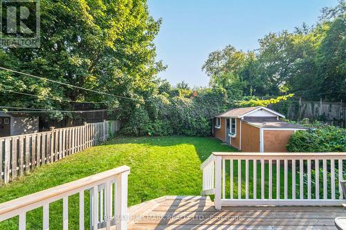 461 Cromwell Avenue, Oshawa (Vanier), ON - Outdoor With Deck Patio Veranda With Backyard