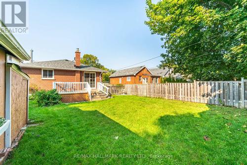 461 Cromwell Avenue, Oshawa (Vanier), ON - Outdoor With Deck Patio Veranda