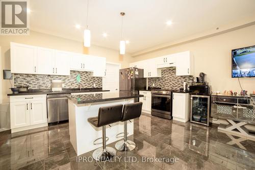 374 Viger Drive, Welland, ON - Indoor Photo Showing Kitchen With Stainless Steel Kitchen With Upgraded Kitchen