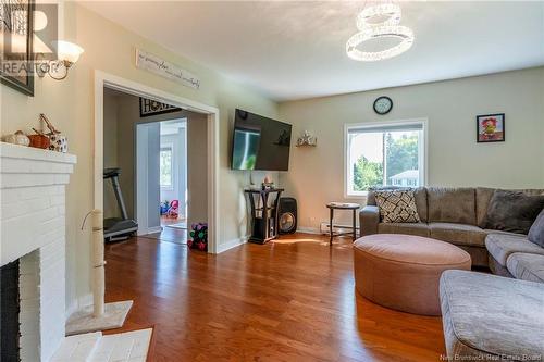 267 Woolastook Drive, Grand Bay-Westfield, NB - Indoor Photo Showing Living Room With Fireplace