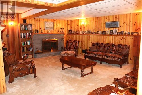 88-98 Father Joys Road, Port Au Port West, NL - Indoor Photo Showing Living Room With Fireplace