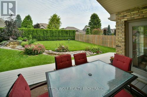 363 Darcy Drive, Strathroy-Caradoc (Nw), ON - Outdoor With Deck Patio Veranda