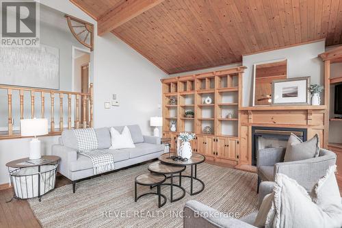 13 Third Street, Kawartha Lakes, ON - Indoor Photo Showing Living Room With Fireplace