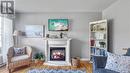 39 Parkwood Avenue, Saint John, NB  - Indoor Photo Showing Living Room With Fireplace 