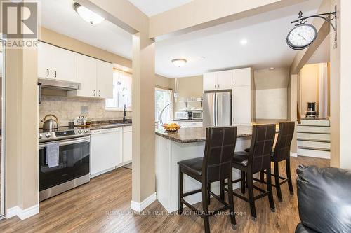 33 Roslyn Road, Barrie (Wellington), ON - Indoor Photo Showing Kitchen With Stainless Steel Kitchen With Upgraded Kitchen