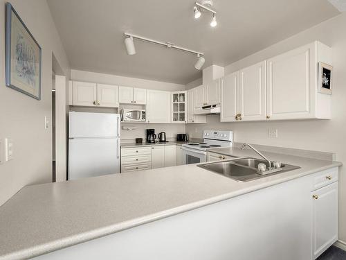 309-1201 Henry Rd, Courtenay, BC - Indoor Photo Showing Kitchen With Double Sink