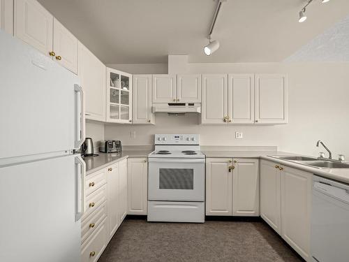 309-1201 Henry Rd, Courtenay, BC - Indoor Photo Showing Kitchen With Double Sink