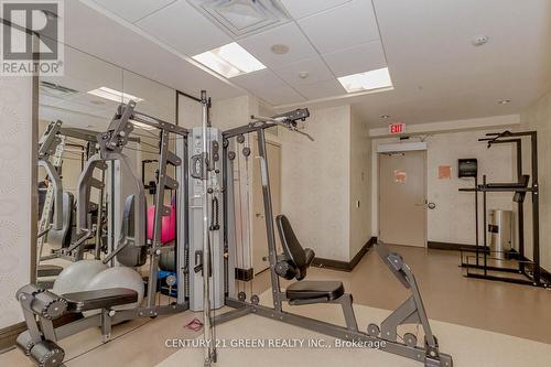 217 - 55 De Boers Drive, Toronto (York University Heights), ON - Indoor Photo Showing Gym Room