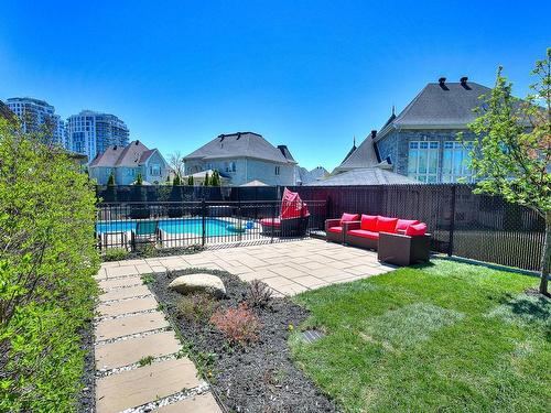 Jardin - 292 Rue Des Alismas, Laval (Sainte-Dorothée), QC - Outdoor With In Ground Pool