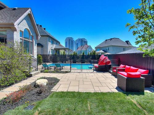 Jardin - 292 Rue Des Alismas, Laval (Sainte-Dorothée), QC - Outdoor With In Ground Pool