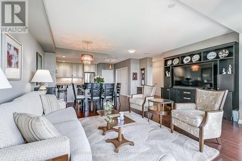 1202 - 551 Maple Avenue, Burlington (Brant), ON - Indoor Photo Showing Living Room