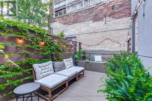 6 Croft Street, Toronto (University), ON - Outdoor With Deck Patio Veranda With Exterior