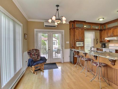 Kitchen - 260 Rue Rolland-Dion, Magog, QC - Indoor Photo Showing Kitchen With Double Sink