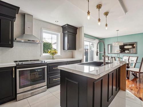 Kitchen - 589 Rue Des Chrysanthèmes, Saint-Eustache, QC - Indoor Photo Showing Kitchen With Upgraded Kitchen