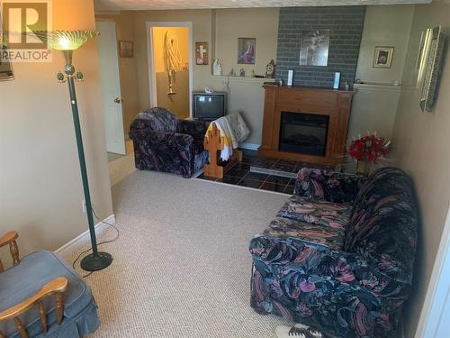 100 Main Street, Birchy Bay, NL - Indoor Photo Showing Other Room With Fireplace