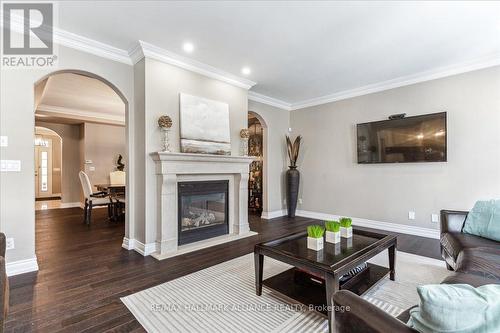 751 Merlot Court, Mississauga (Lorne Park), ON - Indoor Photo Showing Living Room With Fireplace