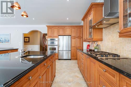 1206 Mount Vernon Street, Mississauga (Lorne Park), ON - Indoor Photo Showing Kitchen With Stainless Steel Kitchen