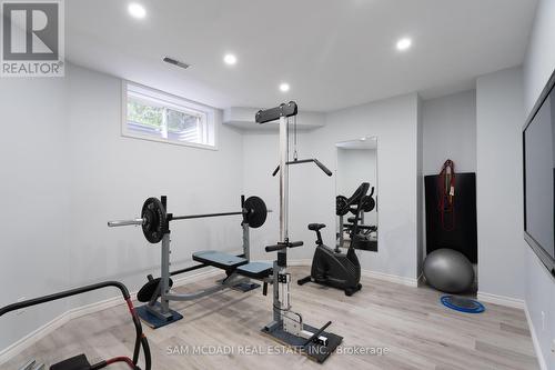 1206 Mount Vernon Street, Mississauga (Lorne Park), ON - Indoor Photo Showing Gym Room