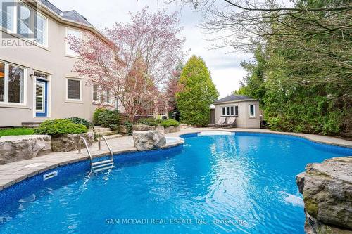 1206 Mount Vernon Street, Mississauga (Lorne Park), ON - Outdoor With In Ground Pool With Backyard