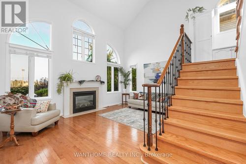 2191 Turnberry Road, Burlington (Rose), ON - Indoor With Fireplace