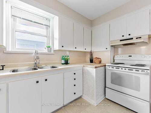 84 Hart Ave, Toronto, ON - Indoor Photo Showing Kitchen With Double Sink