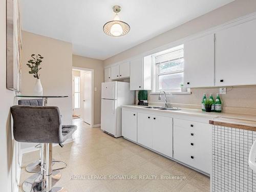 84 Hart Ave, Toronto, ON - Indoor Photo Showing Kitchen With Double Sink