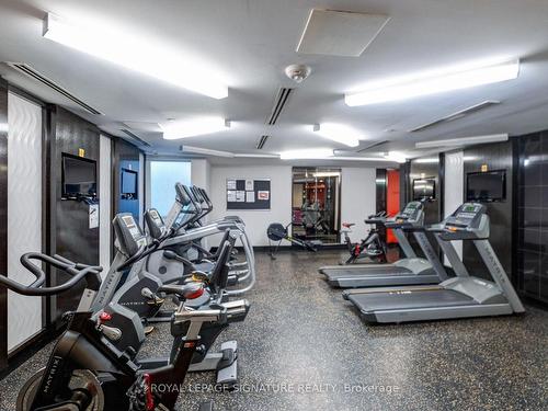 208`-1190 Dundas St E, Toronto, ON - Indoor Photo Showing Gym Room