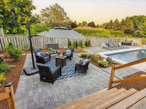 395 Sandford Rd, Uxbridge, ON - Outdoor With In Ground Pool With Deck Patio Veranda