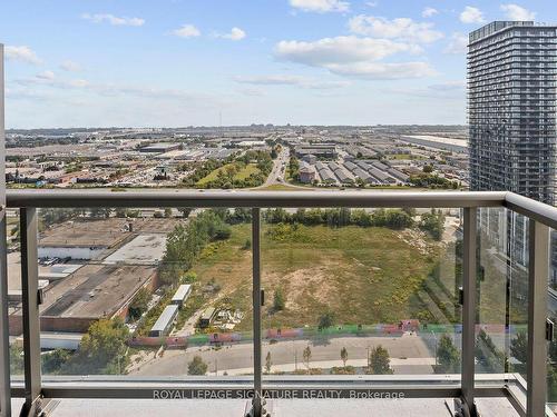 2108-17 Zorra St, Toronto, ON - Outdoor With Balcony With View