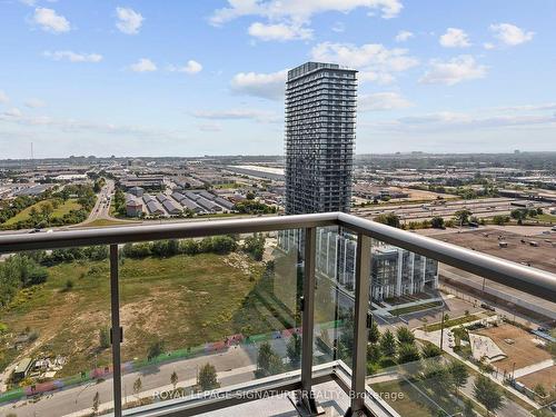 2108-17 Zorra St, Toronto, ON - Outdoor With Balcony With View