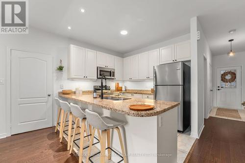 44 Lovegrove Lane, Ajax (Central West), ON - Indoor Photo Showing Kitchen With Stainless Steel Kitchen With Double Sink With Upgraded Kitchen