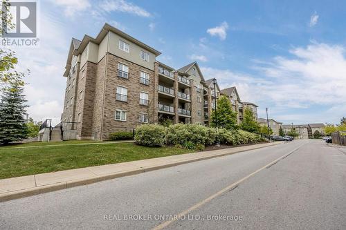 308 - 45 Ferndale Drive S, Barrie, ON - Outdoor With Balcony With Facade