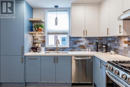 97 Laclie Street, Orillia, ON - Indoor Photo Showing Kitchen With Double Sink