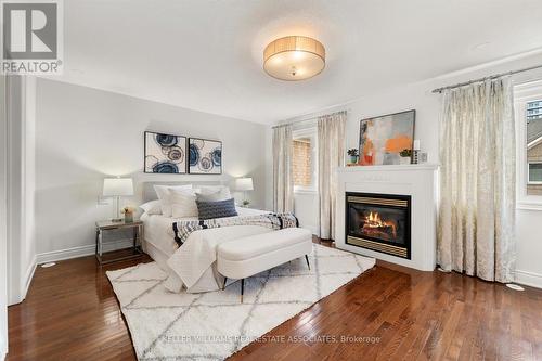 224 - 60 Rosewood Avenue, Mississauga, ON - Indoor With Fireplace