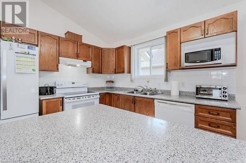 3 Dineen Court, Kitchener, ON - Indoor Photo Showing Kitchen With Double Sink