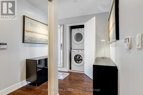 1123 - 30 Shore Breeze Drive, Toronto (Mimico), ON - Indoor Photo Showing Laundry Room