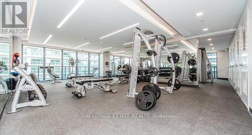 1123 - 30 Shore Breeze Drive, Toronto (Mimico), ON - Indoor Photo Showing Gym Room