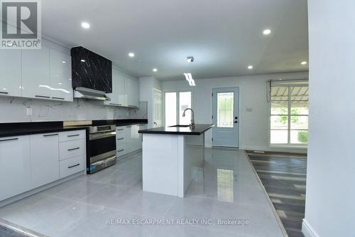 264 St Andrews Drive, Hamilton (Vincent), ON - Indoor Photo Showing Kitchen With Upgraded Kitchen