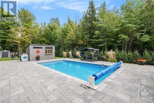 449 Lecours Street, Champlain, ON - Outdoor With In Ground Pool With Backyard