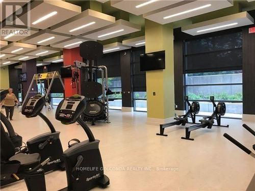 2408 - 55 Ann O'Reilly Road, Toronto (Henry Farm), ON - Indoor Photo Showing Gym Room