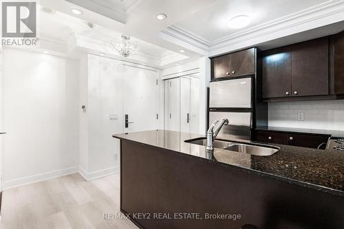 809 - 1 Scott Street, Toronto, ON - Indoor Photo Showing Kitchen With Double Sink