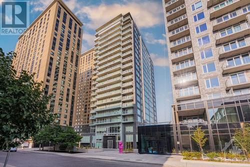 111 Champagne Avenue Unit#403, Ottawa, ON - Outdoor With Balcony With Facade