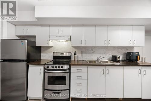 Bsmt - 93 Long Point Drive, Richmond Hill, ON - Indoor Photo Showing Kitchen With Double Sink