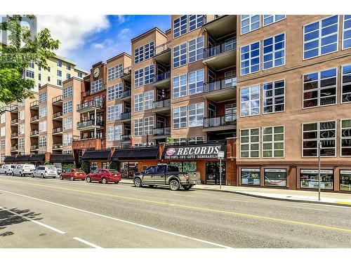 1331 Ellis Street Unit# 406, Kelowna, BC - Outdoor With Balcony With Facade