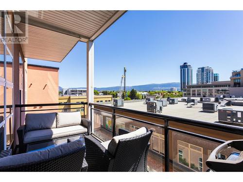 1331 Ellis Street Unit# 406, Kelowna, BC - Outdoor With Balcony With View With Exterior