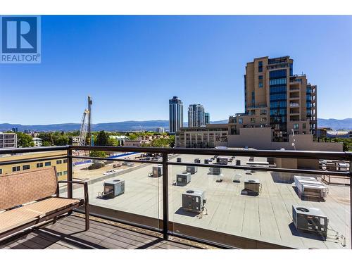 1331 Ellis Street Unit# 406, Kelowna, BC - Outdoor With Balcony With View