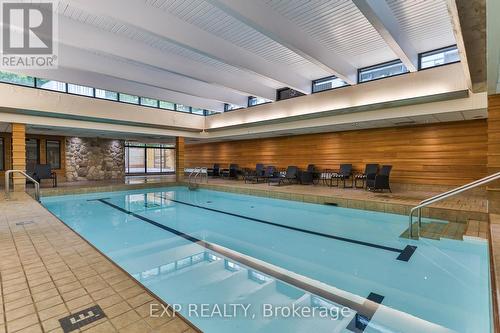 1102 - 150 Charlton Avenue E, Hamilton (Corktown), ON - Indoor Photo Showing Other Room With In Ground Pool