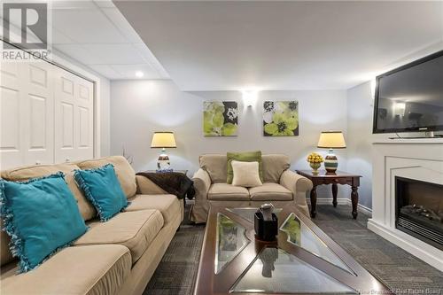 71 Lasalle Crescent, Moncton, NB - Indoor Photo Showing Living Room With Fireplace