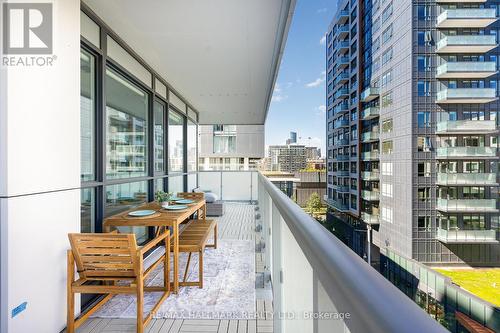 503 - 34 Tubman Avenue, Toronto, ON - Outdoor With Balcony